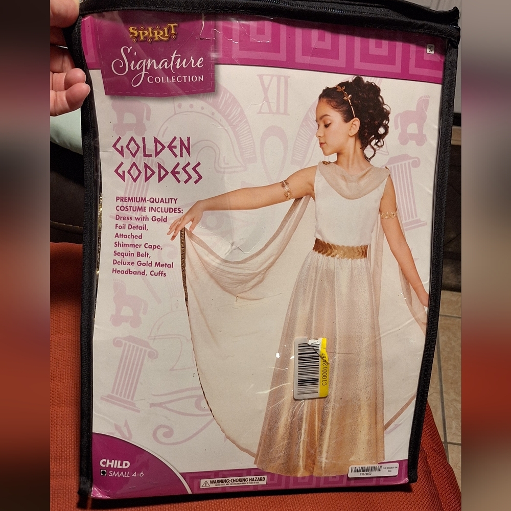 Spirit Golden Goddess Costume - Gold and Cream Signature Collection